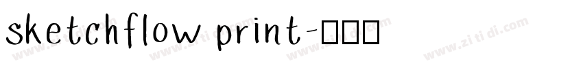 sketchflow print字体转换